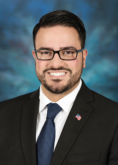 Photograph of  Senator  Omar Aquino (D)